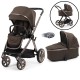 Babystyle Oyster 4 Pushchair + Carrycot, Chocolate Velvet Babystyle Oyster 4 Pushchair + Carrycot, Chocolate Velvet