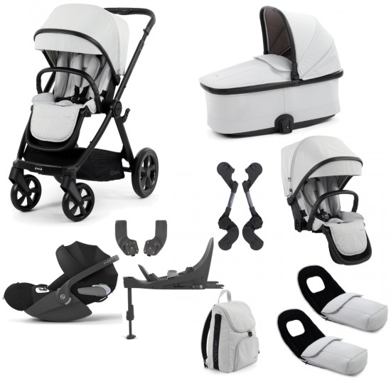 Babystyle Oyster 4 Tandem Cloud T Travel System Bundle, Jubilee Babystyle Oyster 4 Tandem Cloud T Travel System Bundle, Jubilee