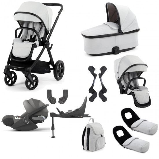 Babystyle Oyster 4 Tandem Cloud T Travel System Bundle, Jubilee Babystyle Oyster 4 Tandem Cloud T Travel System Bundle, Jubilee