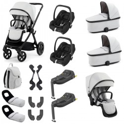 Babystyle Oyster 4 Twin Cabriofix i-Size Travel System Bundle, Jubilee