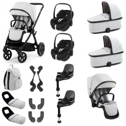 Babystyle Oyster 4 Twin Pebble 360 Pro Travel System Bundle, Jubilee