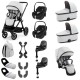 Babystyle Oyster 4 Twin Pebble 360 Pro Travel System Bundle, Jubilee Babystyle Oyster 4 Twin Pebble 360 Pro Travel System Bundle, Jubilee