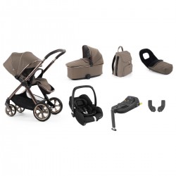 Babystyle Oyster 4 Luxury 7 Piece Cabriofix i-Size Bundle, Mink