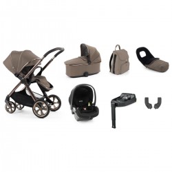 Babystyle Oyster 4 Luxury 7 Piece Primo Viaggio Lounge Bundle, Mink