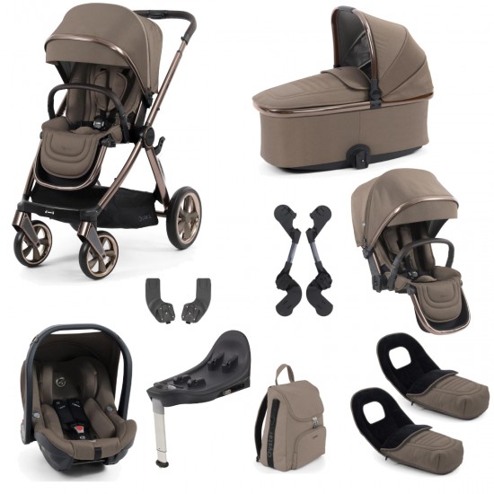 Babystyle Oyster 4 Tandem Travel System Bundle, Mink Babystyle Oyster 4 Tandem Travel System Bundle, Mink