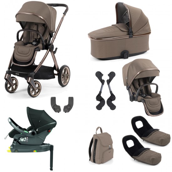 Babystyle Oyster 4 Tandem Primo Viaggio Lounge Travel System Bundle, Mink Babystyle Oyster 4 Tandem Primo Viaggio Lounge Travel System Bundle, Mink