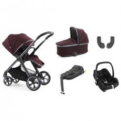 Babystyle Oyster 4 Essential 5 Piece Cabriofix i-Size Bundle, Mulberry
