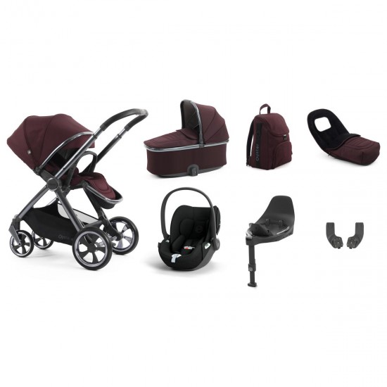 Babystyle Oyster 4 Luxury 7 Piece Cloud T Bundle, Mulberry Babystyle Oyster 4 Luxury 7 Piece Cloud T Bundle, Mulberry