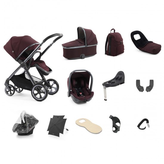 Babystyle Oyster 4 Ultimate 12 Piece Bundle, Mulberry Babystyle Oyster 4 Ultimate 12 Piece Bundle, Mulberry