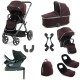 Babystyle Oyster 4 Tandem Primo Viaggio Lounge Travel System Bundle, Mulberry Babystyle Oyster 4 Tandem Primo Viaggio Lounge Travel System Bundle, Mulberry