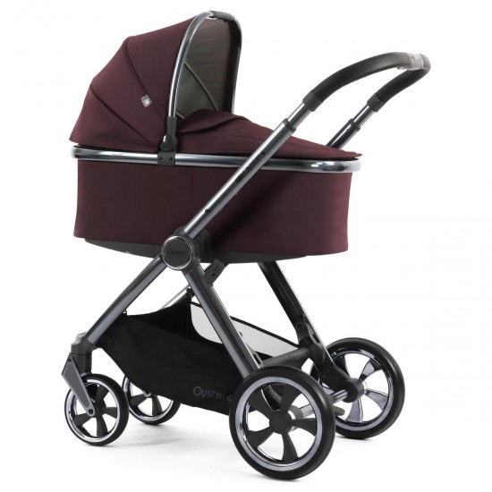 Babystyle Oyster 4 Pushchair + Carrycot, Mulberry Babystyle Oyster 4 Pushchair + Carrycot, Mulberry