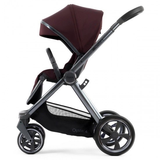 Babystyle Oyster 4 Pushchair + Carrycot, Mulberry Babystyle Oyster 4 Pushchair + Carrycot, Mulberry