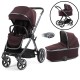 Babystyle Oyster 4 Pushchair + Carrycot, Mulberry Babystyle Oyster 4 Pushchair + Carrycot, Mulberry