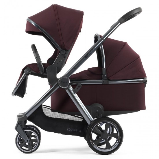 Babystyle Oyster 4 Tandem Travel System Bundle, Mulberry Babystyle Oyster 4 Tandem Travel System Bundle, Mulberry