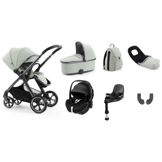 Babystyle Oyster 4 Luxury 7 Piece Pebble 360 Pro Bundle, Pistachio