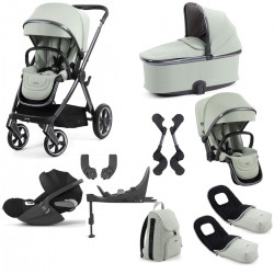 Babystyle Oyster 4 Tandem Cloud T Travel System Bundle, Pistachio