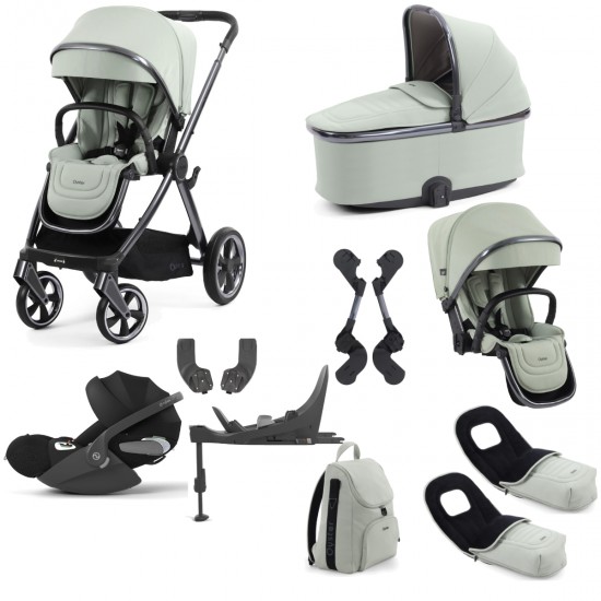 Babystyle Oyster 4 Tandem Cloud T Travel System Bundle, Pistachio Babystyle Oyster 4 Tandem Cloud T Travel System Bundle, Pistachio