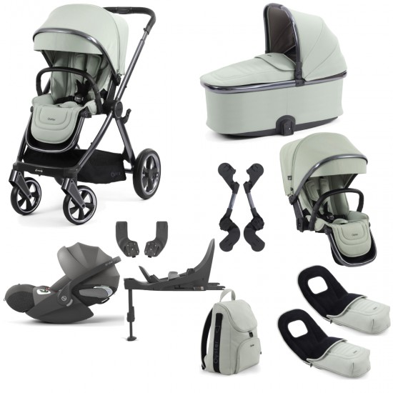 Babystyle Oyster 4 Tandem Cloud T Travel System Bundle, Pistachio Babystyle Oyster 4 Tandem Cloud T Travel System Bundle, Pistachio