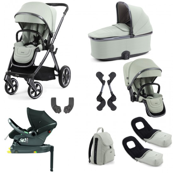 Babystyle Oyster 4 Tandem Primo Viaggio Lounge Travel System Bundle, Pistachio Babystyle Oyster 4 Tandem Primo Viaggio Lounge Travel System Bundle, Pistachio
