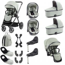 Babystyle Oyster 4 Twin Travel System Bundle, Pistachio
