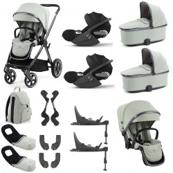 Babystyle Oyster 4 Twin Cloud T Travel System Bundle, Pistachio