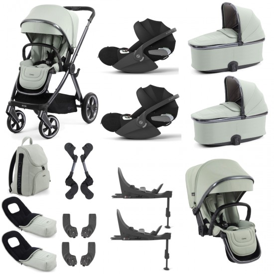 Babystyle Oyster 4 Twin Cloud T Travel System Bundle, Pistachio Babystyle Oyster 4 Twin Cloud T Travel System Bundle, Pistachio
