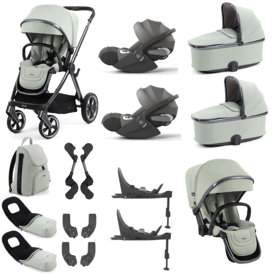 Babystyle Oyster 4 Twin Cloud T Travel System Bundle, Pistachio Babystyle Oyster 4 Twin Cloud T Travel System Bundle, Pistachio