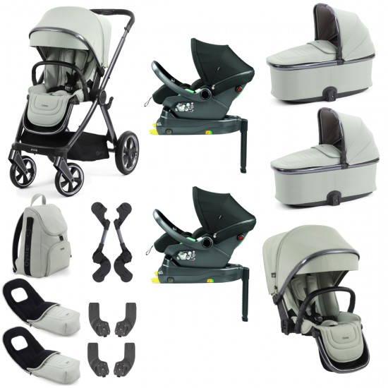 Babystyle Oyster 4 Twin Primo Viaggio Lounge Travel System Bundle, Pistachio Babystyle Oyster 4 Twin Primo Viaggio Lounge Travel System Bundle, Pistachio