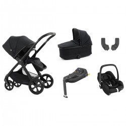 Babystyle Oyster 4 Essential 5 Piece Cabriofix i-Size Bundle, Raven
