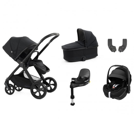 Babystyle Oyster 4 Essential 5 Piece Pebble 360 Pro Bundle, Raven Babystyle Oyster 4 Essential 5 Piece Pebble 360 Pro Bundle, Raven