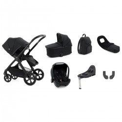 Babystyle Oyster 4 Luxury 7 Piece Bundle, Raven