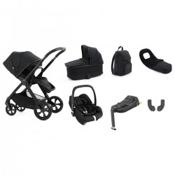 Babystyle Oyster 4 Luxury 7 Piece Cabriofix i-Size Bundle, Raven