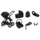 Babystyle Oyster 4 Luxury 7 Piece Cabriofix i-Size Bundle, Raven