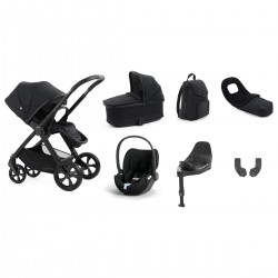 Babystyle Oyster 4 Luxury 7 Piece Cloud T Bundle, Raven