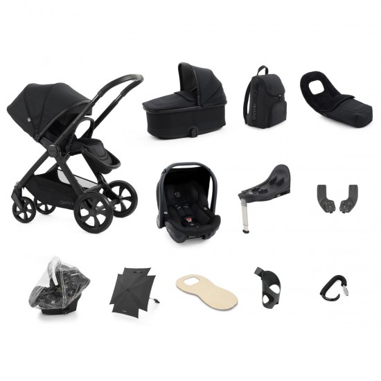 Babystyle Oyster 4 Ultimate 12 Piece Bundle, Raven Babystyle Oyster 4 Ultimate 12 Piece Bundle, Raven