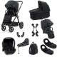 Babystyle Oyster 4 Tandem Travel System Bundle, Raven