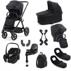 Babystyle Oyster 4 Tandem Pebble 360 Pro Travel System Bundle, Raven