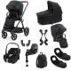Babystyle Oyster 4 Tandem Pebble 360 Pro Travel System Bundle, Raven Babystyle Oyster 4 Tandem Pebble 360 Pro Travel System Bundle, Raven