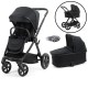 Babystyle Oyster 4 Pushchair + Carrycot, Raven