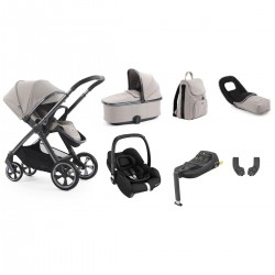 Babystyle Oyster 4 Luxury 7 Piece Cabriofix i-Size Bundle, Stone