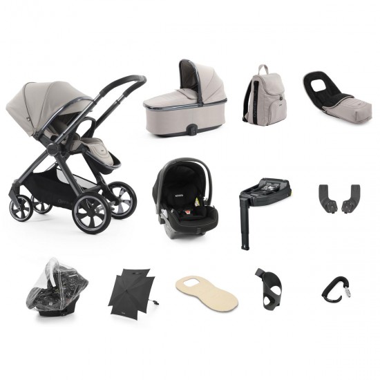 Babystyle Oyster 4 Ultimate 12 Piece Primo Viaggio Lounge Bundle, Stone Babystyle Oyster 4 Ultimate 12 Piece Primo Viaggio Lounge Bundle, Stone
