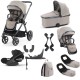 Babystyle Oyster 4 Tandem Cloud T Travel System Bundle, Stone