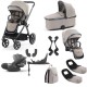 Babystyle Oyster 4 Tandem Cloud T Travel System Bundle, Stone