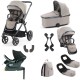Babystyle Oyster 4 Tandem Primo Viaggio Lounge Travel System Bundle, Stone Babystyle Oyster 4 Tandem Primo Viaggio Lounge Travel System Bundle, Stone