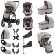 Babystyle Oyster 4 Twin Travel System Bundle, Stone Babystyle Oyster 4 Twin Travel System Bundle, Stone