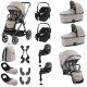 Babystyle Oyster 4 Twin Pebble 360 Pro Travel System Bundle, Stone Babystyle Oyster 4 Twin Pebble 360 Pro Travel System Bundle, Stone