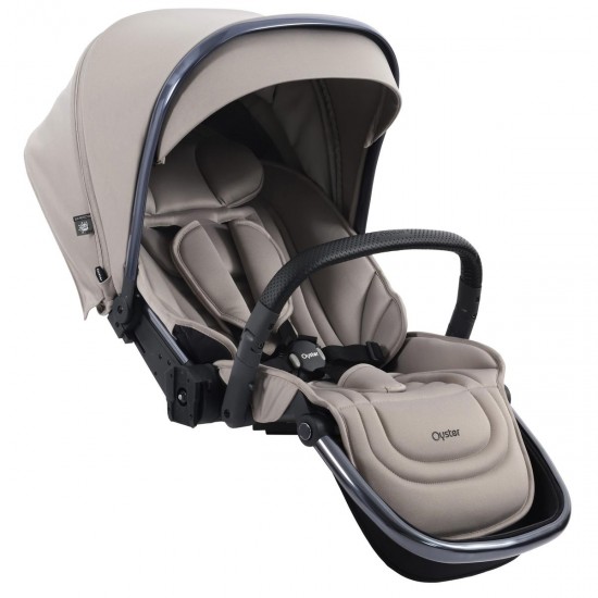 Babystyle Oyster 4 Tandem Cabriofix i-Size Travel System Bundle, Stone Babystyle Oyster 4 Tandem Cabriofix i-Size Travel System Bundle, Stone