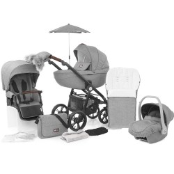 Babystyle Prestige 3 Special Edition 11 Piece Travel System Bundle, Nimbus Grey