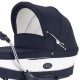 Bebecar Stylo Class+ Classic 3 in 1 Pram + Raincover & FREE Bag, Oxford Blue