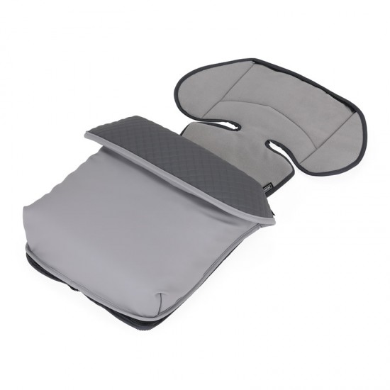 Bebecar Ip-Op Classic XL Duo 2 in 1 Pram + Raincover & FREE Bag, Pewter